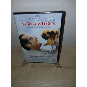 As Good As It Gets DVD By James L. Brooks Jack Nichelson Helen Hunt New Sealed
